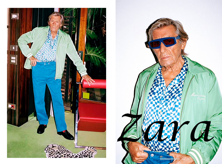 90-летний Андрес Гарсиа-Карро для Zara