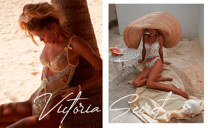 Фрида Аасен для For Love&Lemons x Victoria's Secret