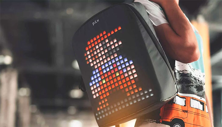 Рюкзак с LED-экраном своими руками