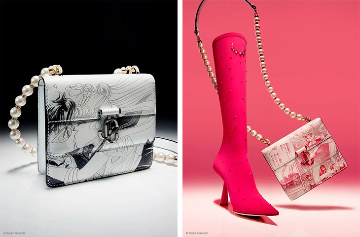 Jimmy Choo показал коллекцию с героинями аниме «Сейлор Мун»