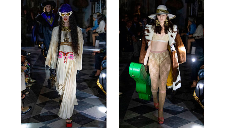 Последняя коллекция Gucci посвящена теме запрета абортов в США