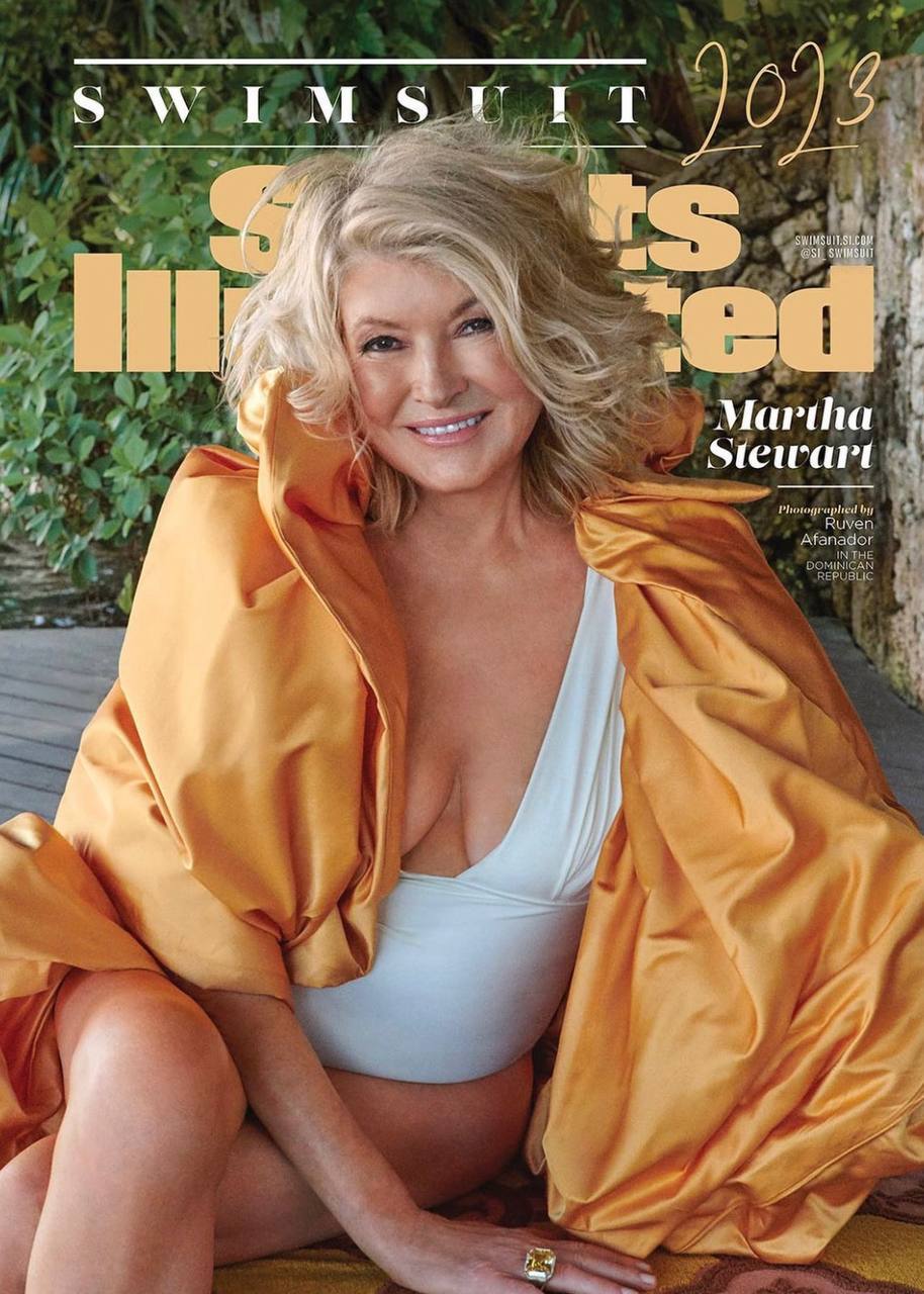 Телеведущая Марта Стюарт на обложке Sports Illustrated
