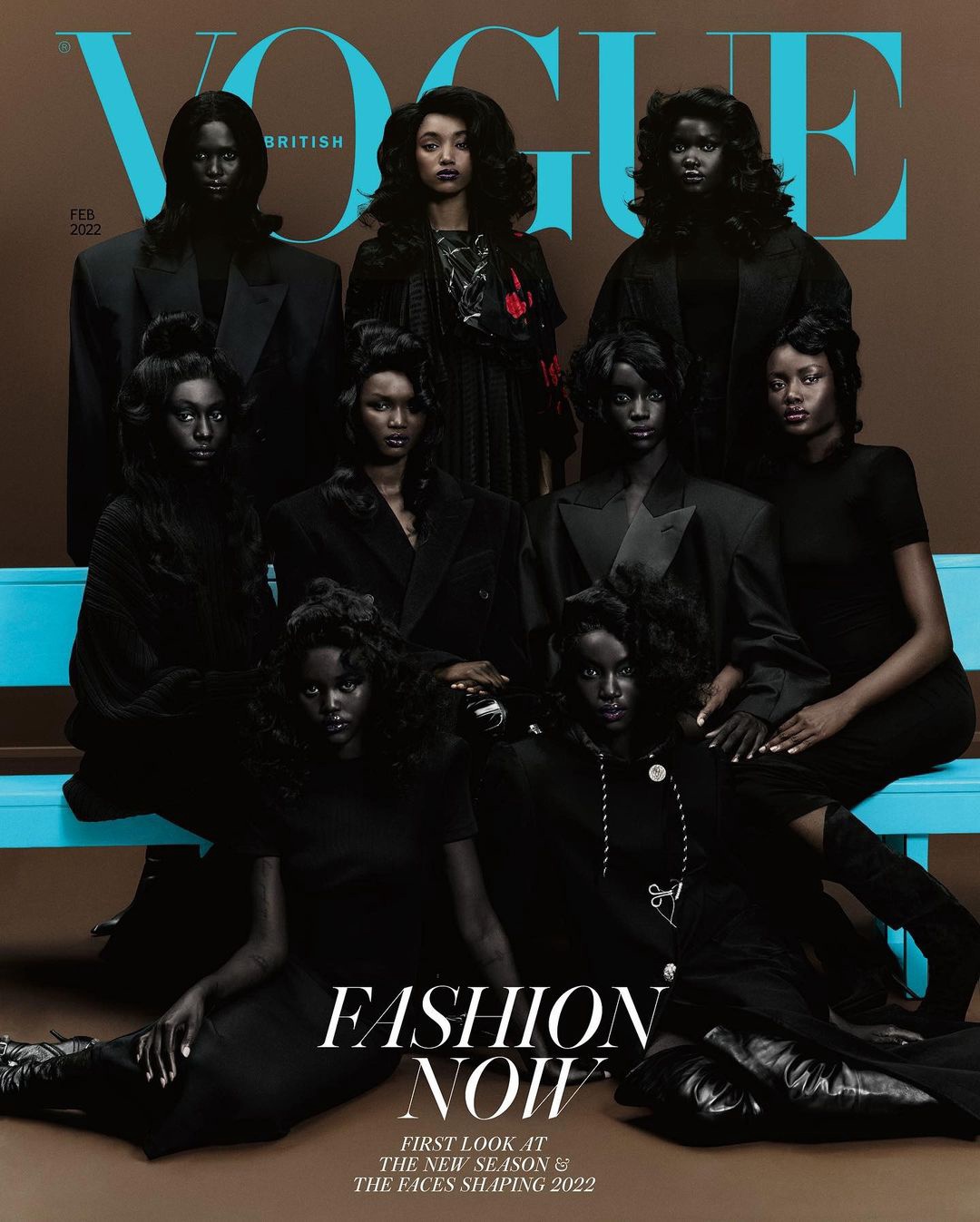 Girls for British Vogue, February 2022