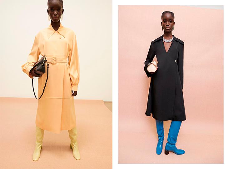 Обувь на резинке в коллекции Jil Sander pre fall 2022