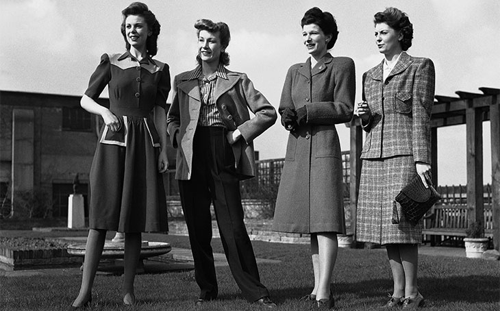 Стиль и мода 50-х годов в одежде для женщин и мужчин