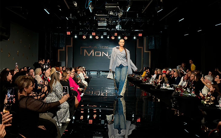 Новогодняя коллекция женской одежды +size Mono-Stil и бренда Monza