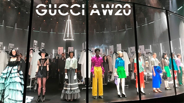 Фееричное шоу Gucci AW20