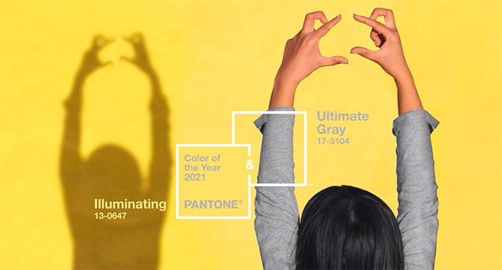 Цвета Pantone 2021 года: знаки оптимизма и силы