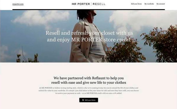 Mr Porter пробует себя в ресейле