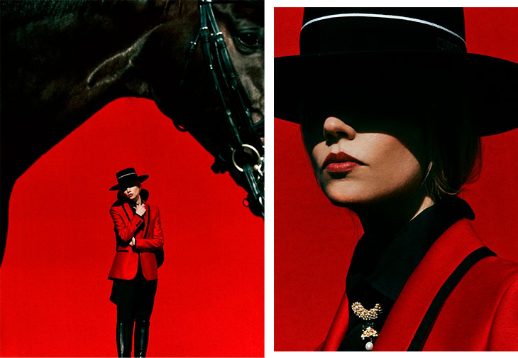Аня Тейлор-Джой для зимнего Harper's Bazaar UK