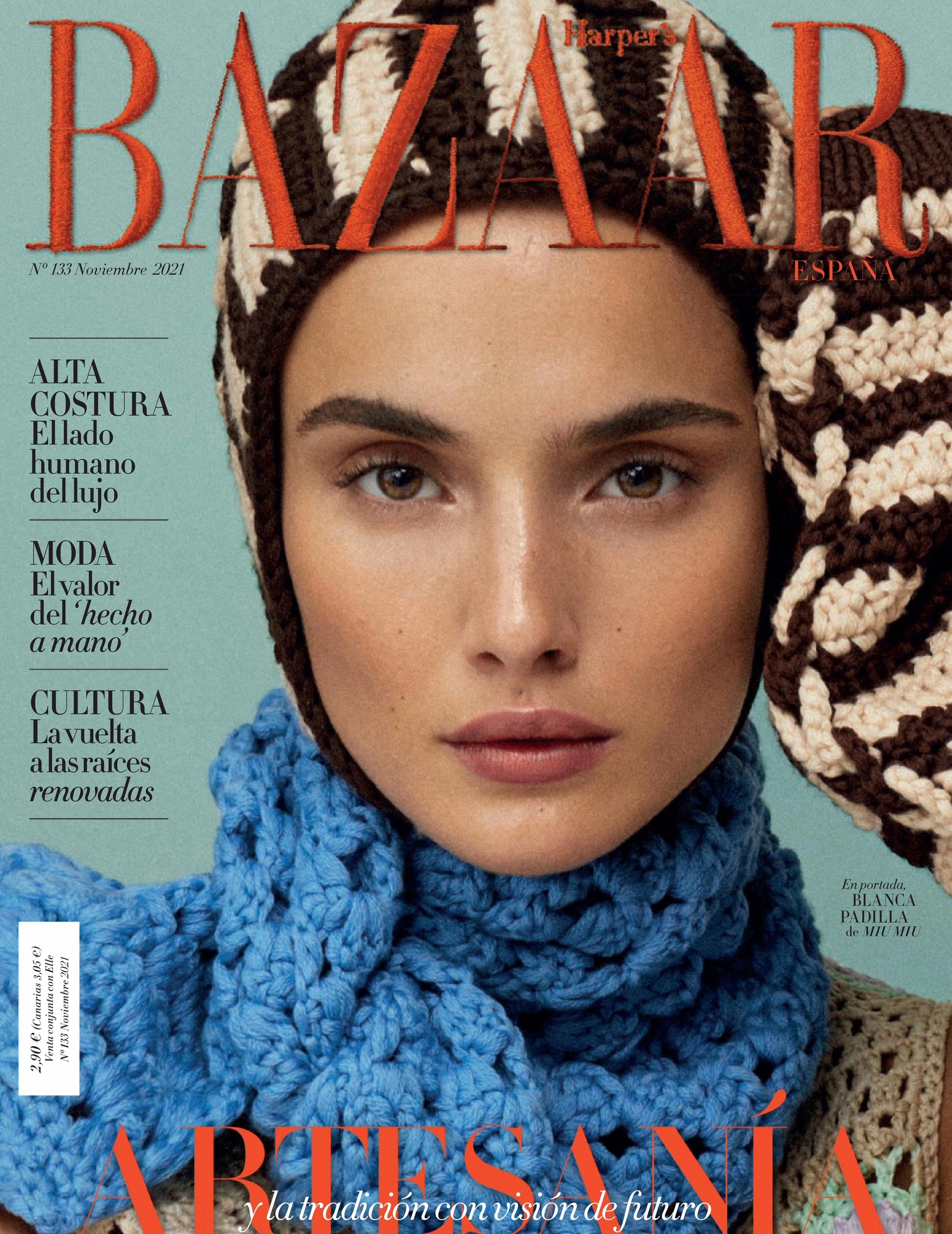 Бланка Падилья для Harper's Bazaar, ноябрь 2021