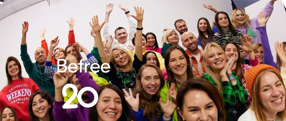 Befree отмечает двадцатилетие