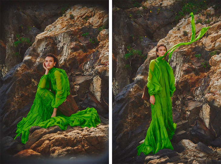 Mariia Derevianko for L'Officiel Arabia, June 2022