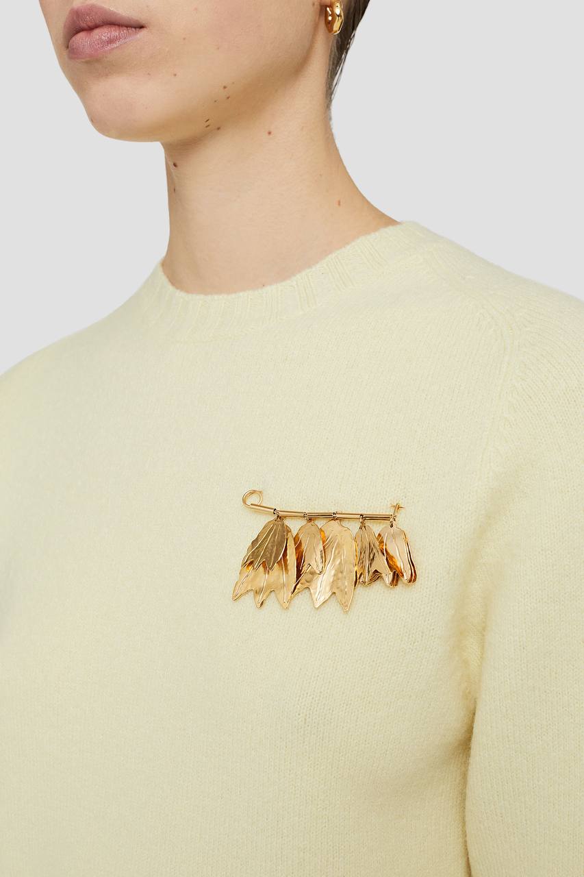 Потрясающая брошь с показа Schiaparelli