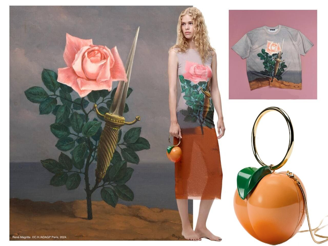 #коллаборация ZARA x RENE MAGRITTE
